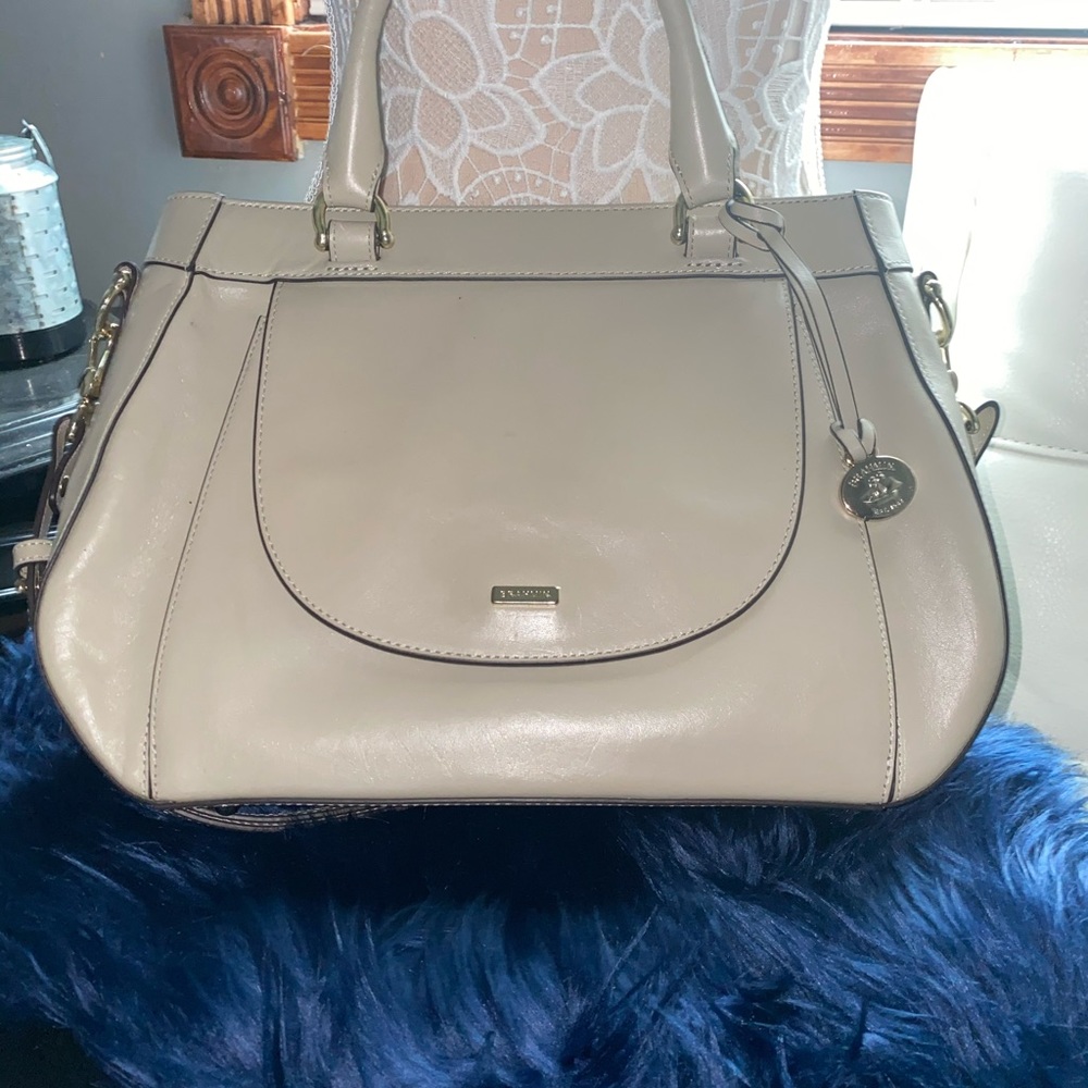 NWOT Brahmin Raelynn Topsail-Sand